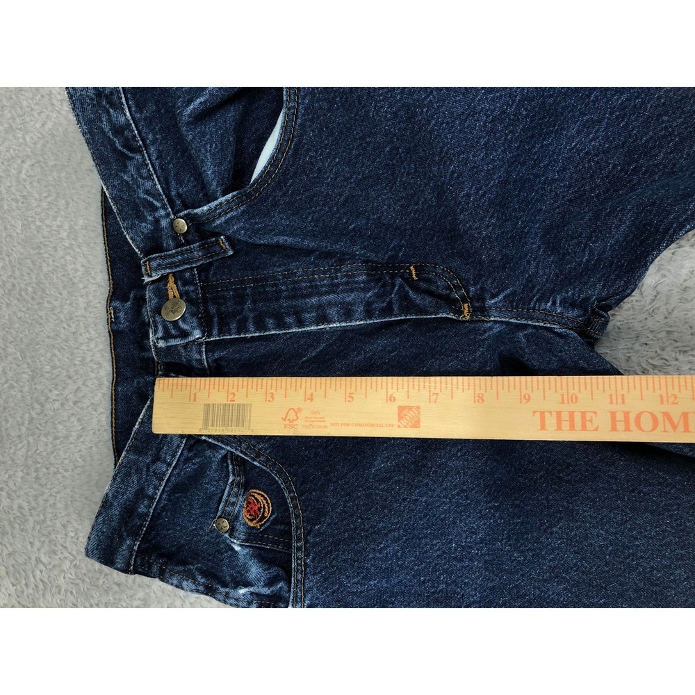 Wrangler 20X Jeans Men 27x34 (Tag 28x34) Blue Slim Fit Western Distressed - Picture 7 of 11